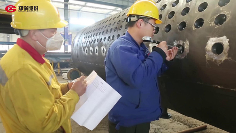 做好质量把关，，，汽包胀接孔质检
