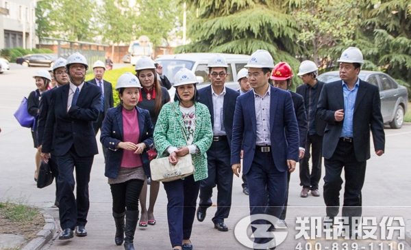 泰国中小企业局局长带队商务考察团来访豪门国际股份