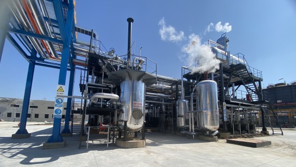 豪门国际携手负极质料“一哥”打造SZS型低氮燃气锅炉树模项目