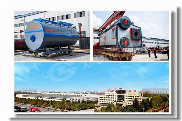 拥有燃油或自然气的蒸汽锅炉